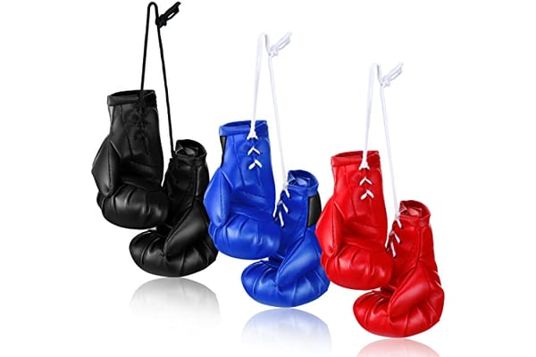 Mini Boxing Gloves Christmas Ornament