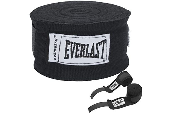 Everlast Hand Wraps Black 120 Inch