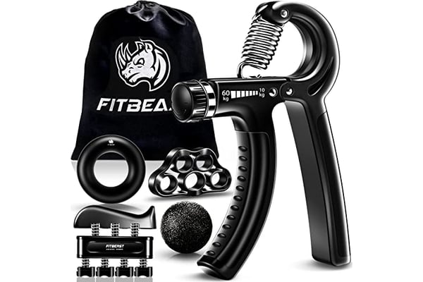 FitBeast Hand Grip Strengthener Workout Kit (5 Pack)