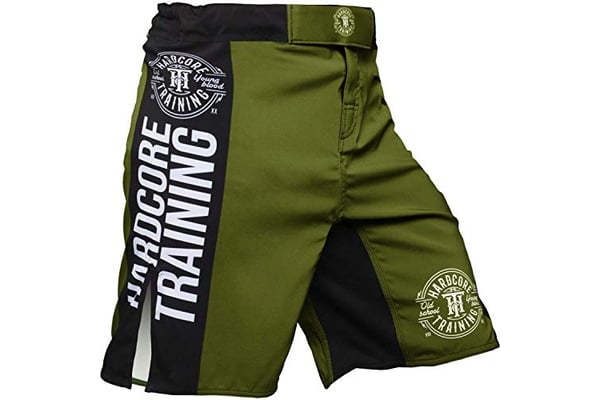 Hardcore Training Fight Shorts (Green)