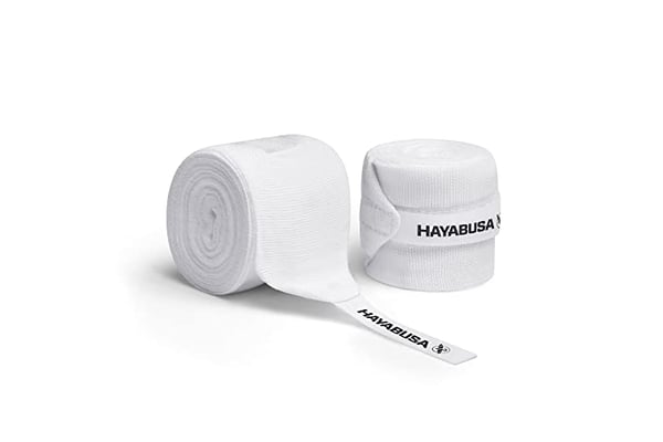 Hayabusa Gauze Boxing Hand Wraps - White, 180 Inches