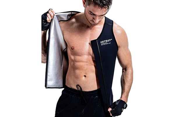 HOTSUIT Men's Heavy Sauna Vest - No Smell and Machine Washing for Spring