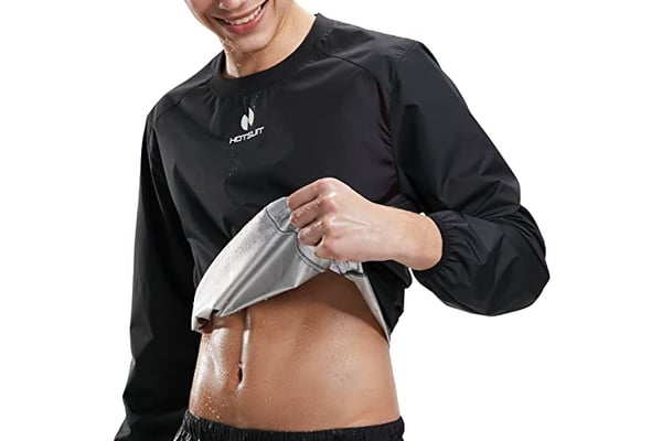 HOTSUIT Men Sauna Suit Sweat Suits Durable Gym Exercise Workout Jacket