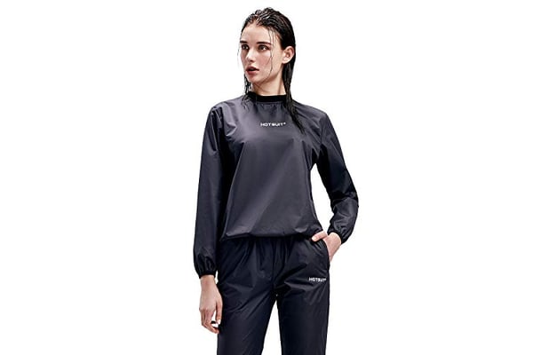 HOTSUIT Women's Sauna Suit for Weight Loss Boxing Gym Sweat Suits Workout Jacket