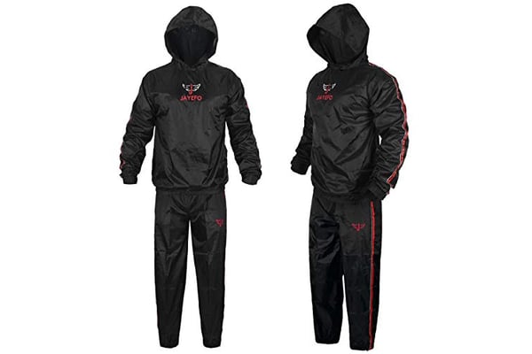 Jayefo Sauna Sweat Suit For Men & Women Boxing MMA Fitness Weight Loss With Hood