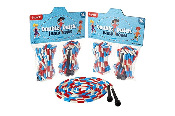 K-Roo Sports Double Dutch Jump Ropes 4-pack