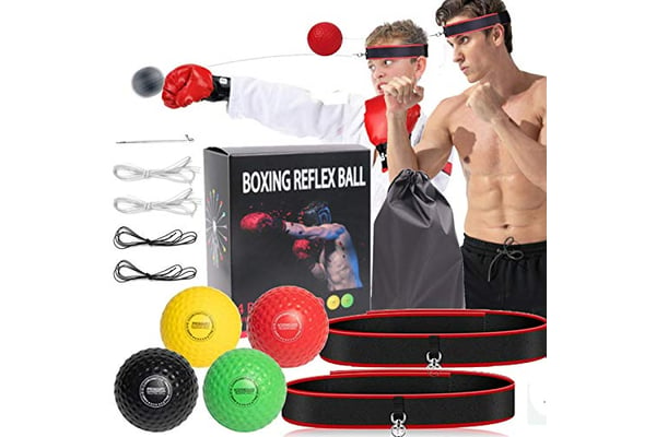 KT-GARY Boxing Reflex Ball for Kids and Adults