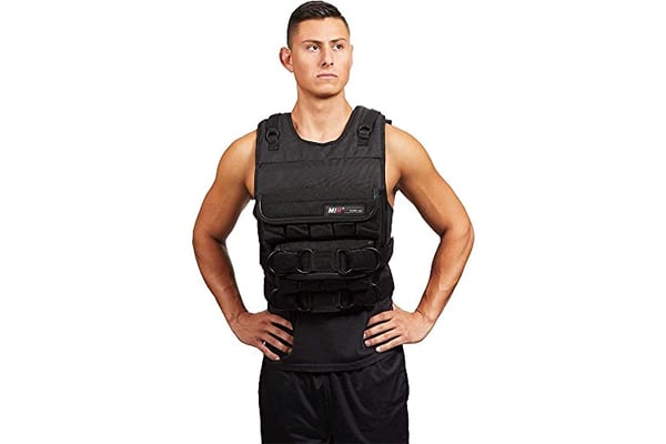 MIR Adjustable Weighted Vest (Pro Plus, 100lbs)