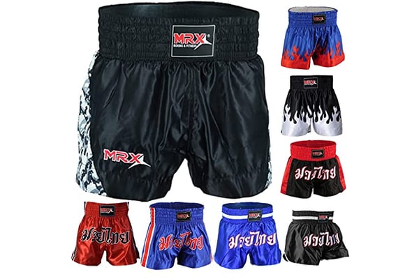 MRX Boxing Shorts for Men Training Fighting Muay Thai Shorts Boxing MMA BJJ Short Kickboxing Trunks Clothing