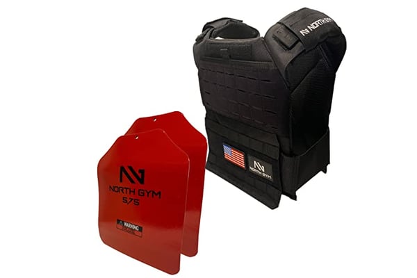 North Gym Adjustable Weighted Vest (30lbs)