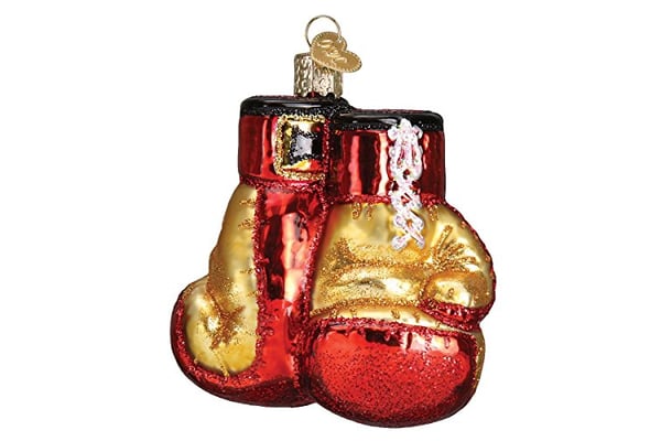 Boxing Gloves Christmas Ornament