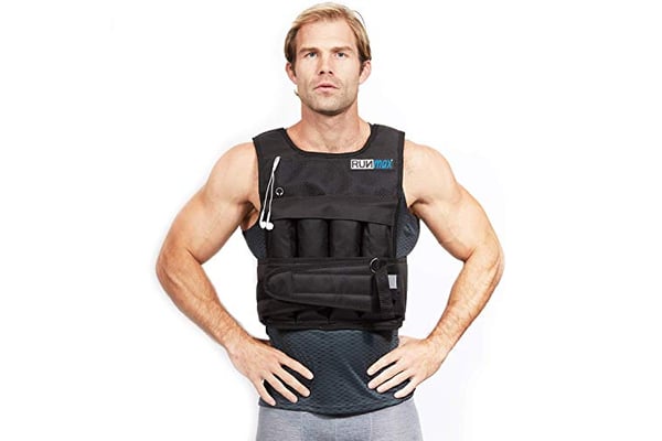 RUNFast 12lbs-140lbs Weighted Vest (With Shoulder Pads, 12lbs)