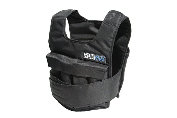 RUNmax Adjustable Weighted Vest Wtih Shoulder Pads Option for Men and Women