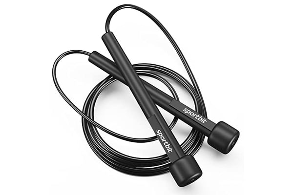 SPORTBIT Adjustable Jump Rope for Speed Skipping