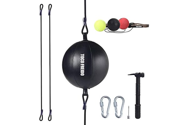 TOCO FREIDO Double End Punching Ball - Speed Bag with Difficulty Levels