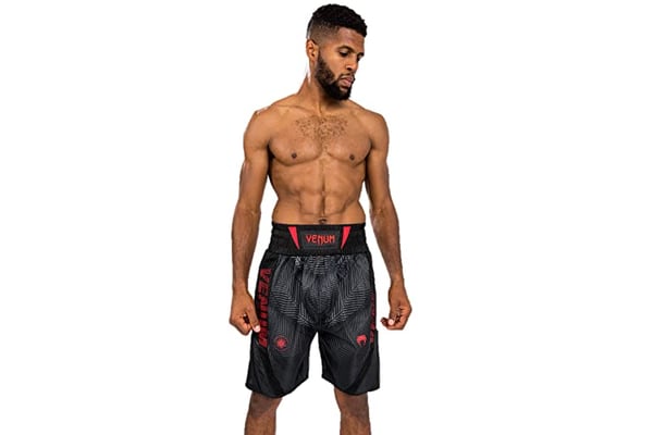 Venum Men's Standard Phantom Boxing Shorts (Black)