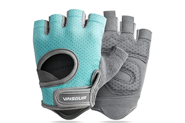 VINSGUIR Breathable Workout Gloves for Women