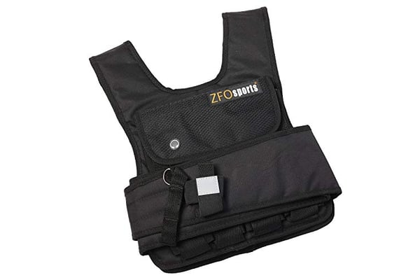 ZFOsports SHORT Adjustable Weighted Vest - 50lbs